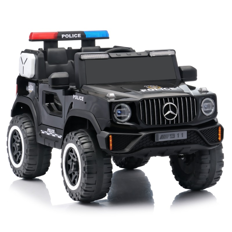12V Electric Police Jeep for Kids