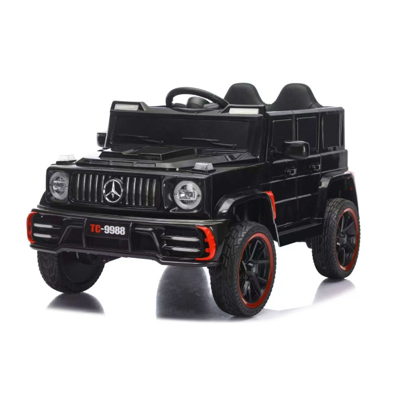 Tobbi Kids Marcedes Style Battery Ride on Car 12v - Black